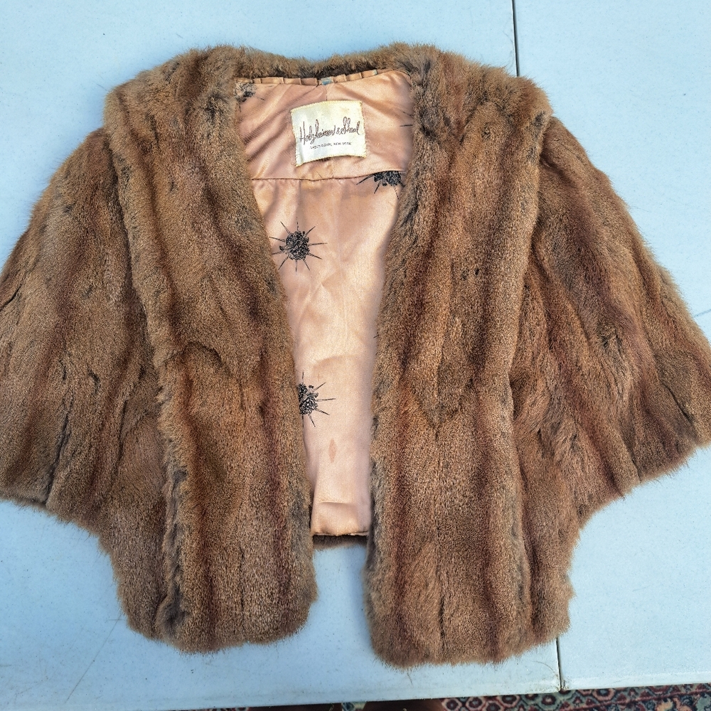Fur shrug
